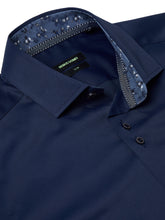 Load image into Gallery viewer, Remus Uomo Slim Kirk Shirt Navy
