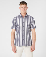 Load image into Gallery viewer, Remus Uomo Stripe Shirt Dark Blue