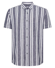 Load image into Gallery viewer, Remus Uomo Stripe Shirt Dark Blue