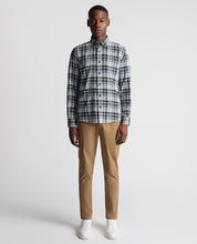 Load image into Gallery viewer, Remus Uomo Check Flannel Blue