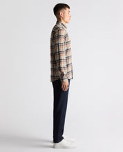 Load image into Gallery viewer, Remus Uomo Check Flannel Camel