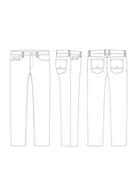 Load image into Gallery viewer, Alberto FX Denim Jean Dark Navy