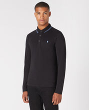 Load image into Gallery viewer, Remus Uomo Mesh Polo Black