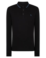 Load image into Gallery viewer, Remus Uomo Mesh Polo Black