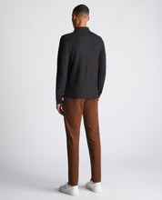 Load image into Gallery viewer, Remus Uomo Mesh Polo Black