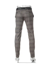 Load image into Gallery viewer, Alberto Glen Check Hybrid Slack Grey