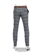 Load image into Gallery viewer, Alberto Glen Check Hybrid Slack Grey