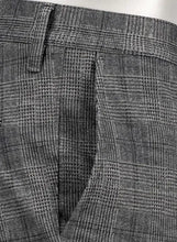 Load image into Gallery viewer, Alberto Glen Check Hybrid Slack Grey