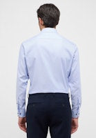 Load image into Gallery viewer, Eterna Modern Fit Houndstooth Shirt Blue