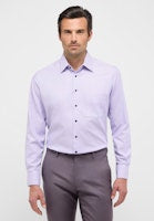 Load image into Gallery viewer, Eterna Modern Fit Houndstooth Shirt Lilac