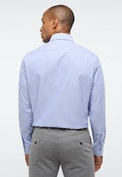 Load image into Gallery viewer, Eterna Comfort Fit Stripe Shirt Blue