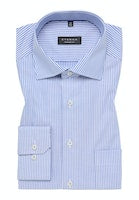 Load image into Gallery viewer, Eterna Comfort Fit Stripe Shirt Blue