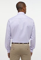 Load image into Gallery viewer, Eterna Modern Fit Check Shirt Lilac