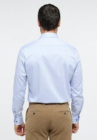Load image into Gallery viewer, Eterna Modern Fit Stripe Shirt Blue