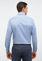Load image into Gallery viewer, Eterna Modern Fit Non Iron Shirt Mid Blue