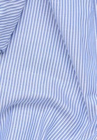 Load image into Gallery viewer, Eterna Comfort Fit Stripe Shirt Blue