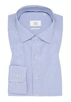Load image into Gallery viewer, Eterna Comfort Fit Stripe Shirt Blue