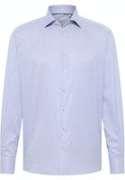 Load image into Gallery viewer, Eterna Comfort Fit Stripe Shirt Blue