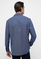 Load image into Gallery viewer, Eterna Non-Iron Comfort Fit Shirt Blue