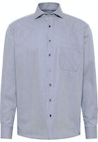 Load image into Gallery viewer, Eterna Stripe Shirt Navy Marine