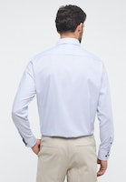 Load image into Gallery viewer, Eterna Comfort Fit Dobby Shirt Blue