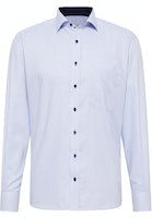 Load image into Gallery viewer, Eterna Comfort Fit Dobby Shirt Blue