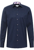 Load image into Gallery viewer, Eterna Modern Fit Cover Shirt Navy