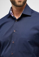 Load image into Gallery viewer, Eterna Modern Fit Cover Shirt Navy
