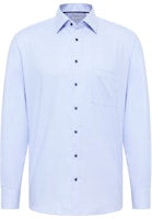 Load image into Gallery viewer, Eterna Modern Fit Houndstooth Shirt Blue