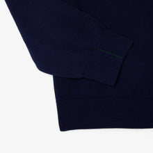 Load image into Gallery viewer, Lacoste Full Zip Sweater Navy