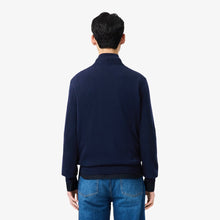 Load image into Gallery viewer, Lacoste Half Zip Knit Navy