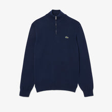 Load image into Gallery viewer, Lacoste Half Zip Knit Navy