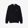 Lacoste Crewneck Knit Sweater Black