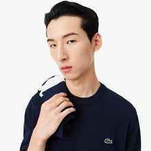 Load image into Gallery viewer, Lacoste Crewneck Knit Sweater Navy