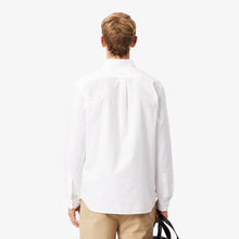 Load image into Gallery viewer, Lacoste Long Sleeve Button Down Oxford White