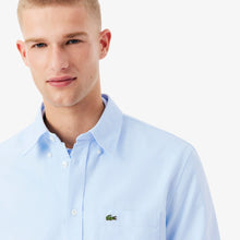 Load image into Gallery viewer, Lacoste Long Sleeve Button Down Oxford Blue