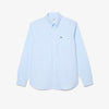 Lacoste Long Sleeve Button Down Oxford Blue