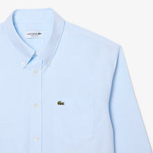 Load image into Gallery viewer, Lacoste Long Sleeve Button Down Oxford Blue