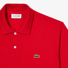 Load image into Gallery viewer, Lacoste Mesh Polo Bordeaux Red