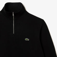Load image into Gallery viewer, Lacoste Knit Half Zip Black