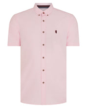 Load image into Gallery viewer, Remus Uomo Short Sleeve Oxford Light Pink