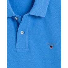 Load image into Gallery viewer, Gant Piqué Polo Shirt Blue