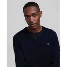 Load image into Gallery viewer, GANT Super Fine Lambswool V-Neck Sweater