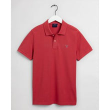 Load image into Gallery viewer, Gant Piqué Polo Shirt Red