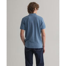 Load image into Gallery viewer, Gant Piqué Polo Shirt Denim Blue