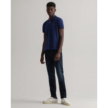 Load image into Gallery viewer, Gant Contrast Collar Polo Navy/Red