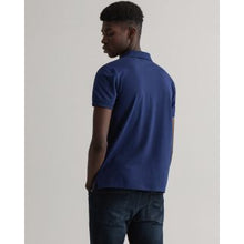 Load image into Gallery viewer, Gant Contrast Collar Polo Navy/Red