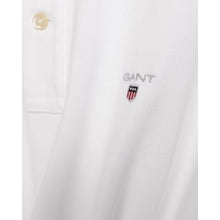 Load image into Gallery viewer, Gant Piqué Polo Shirt White