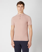 Load image into Gallery viewer, Remus Uomo Textured Polo Pink