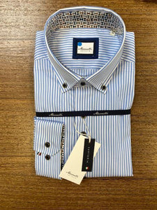 Joe C06/038                Bengal Stp Blue
